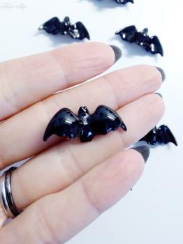 schwarze Acryl Fledermäuse